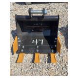 40CM Toothed Bucket