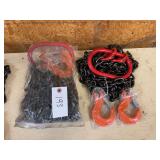 (2) 5/16 7 ft G80 Chain Slings