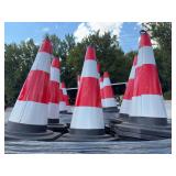 (50) Safety Traffic Cones
