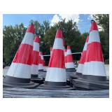 (50) Safety Traffic Cones