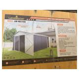 Land Honor 11'x19' Metal Garage Shed with Double Front Doors