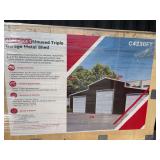 Triple Garage Metal Shed 42' x 30'