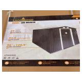 Land Honor 8'x10' Galvanized Apex Roof Metal Shed