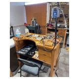 Jewelers Workbench with Foredom SR Series Rotary Tool  and assorted
