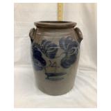E. Fowler, Beaver PA. 4 Gal. Salt Glazed
