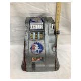Liberty 5 Cent Coin-Op. Slot Machine w/ Art Deco