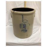 Red Wing Salt Glazed 6 Gal. Crock w/ Ribcage