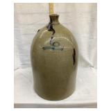 Salt Glazed 6 Gal. "Beehive" Stoneware Jug,