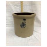 North Star 2 Gal. Salt Glazed Crock w/ Tailless