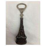 Ornate Crown Cork & Seal Co. Adv. Metal Bottle