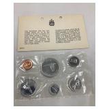 1967 Canadian Uncirculated Coin Set incl. The