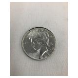 1923 Peace Silver Dollar