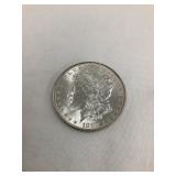 1882 Morgan Silver Dollar, Appears Uncirculated