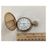 Howard Pocket Watch w/ 17 Jewels, Running, Gold