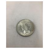 1923 Peace Silver Dollar