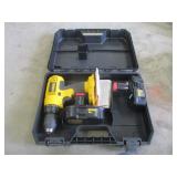 DeWalt Cordless 18V Drill, (2) Batteries