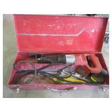 Milwaukee Electric Super Sawzall, Working