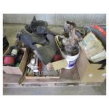 Pallet of Misc. Shop Items incl. Tools, Boots(sz