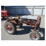 IH McCormick Farmall Super "A" Tractor, Running