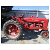 IH McCormick Farmall Super "M-TA" Tractor, Running