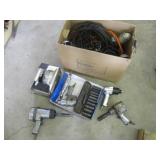 (5) Air Tools, Impact Sockets, Paint Sprayer
