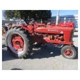 IH McCormick Farmall Super "H" Tractor, Running,