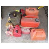 Misc. Gas Cans incl. New Boat Tank