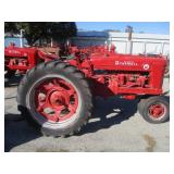 IH McCormick Farmall Super "M" Tractor, Running