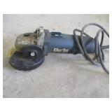 Clarke 4 1/2" Electric Angle Grinder, Working