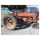 IH McCormick Farmall "H" Tractor, Running,
