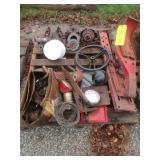 Pallet w/ Farmall Parts incl. (2) Steering