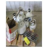 LP Tanks & Sprayers as Pictured