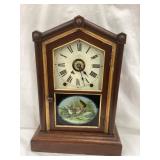 Seth Thomas Ornate Eight-Day Mantel Clock,