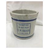 E.W. Rafa h, Luana, Iowa Adv. Stoneware Beater