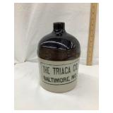 The Triaca Co., Baltimore MD. Adv. 1/2 Gal.