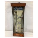 Standard Barometer & Thermometer, 8 3/4"T