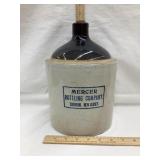 Mercer Bottling Co., Trenton, NJ Adv. 1 Gal.
