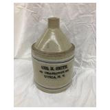 Geo. H. Smith, Utica NY Adv. 1 Gal. Stoneware