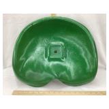 Vintage Painted Tractor Seat, 16" x 17"