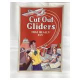 Cut-Out Gliders, Copyright 1930, Appears NOS, 14