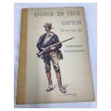 "Done in the Open" book by Frederic Remington, 16