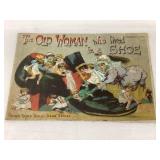 "Old Woman who Lived in a Shoe" Untearable Linen