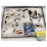 Vintage Fishing Lures & Spinners, etc.