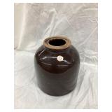 1 Gal. Stoneware Albany Slip Wax Sealer Jar, 7