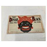 Black Americana "Dinah Black" Adv. Pull Open