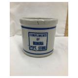 Monona(Iowa) Dept. Store Red Wing Stoneware