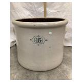 Monmouth 15 Gal. Squatty "Transition" Crock,