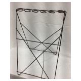 General Store Folding Wire Broom Stand,