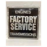Embossed Aluminum Factory Service Engines