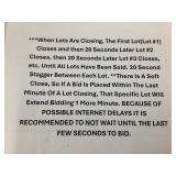 PLEASE READ ALL BEFORE BIDDING